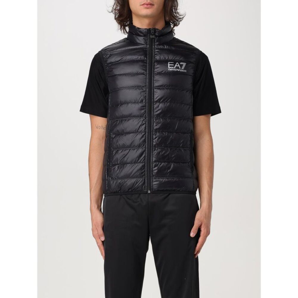 Ea7 Suit Vest Men Black
